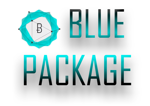 Blue package